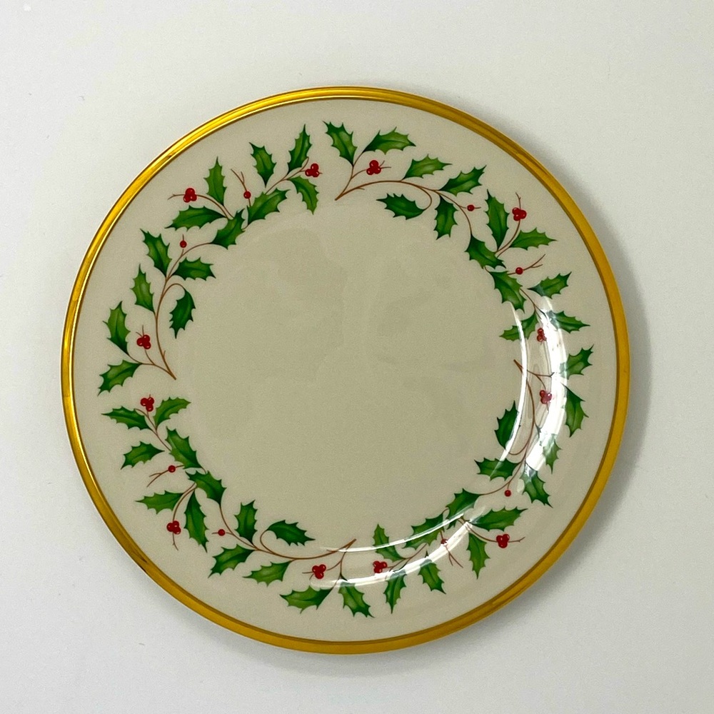 Holiday salad plate by Lenox (set is 2)